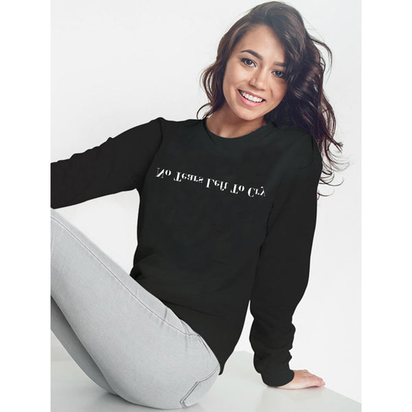 Print Letter "No Tears Left To Cry" Sweatshirt Women Print Hoodie Brand Clothing Popular Cotton Gothic Shirts Tops